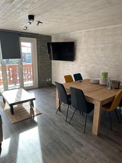 Au Myosotis, Cosy Au Pied Des Pistes Avec Vue Et Coeur De Station Apartment เลส์เดอซาลป์ ภายนอก รูปภาพ