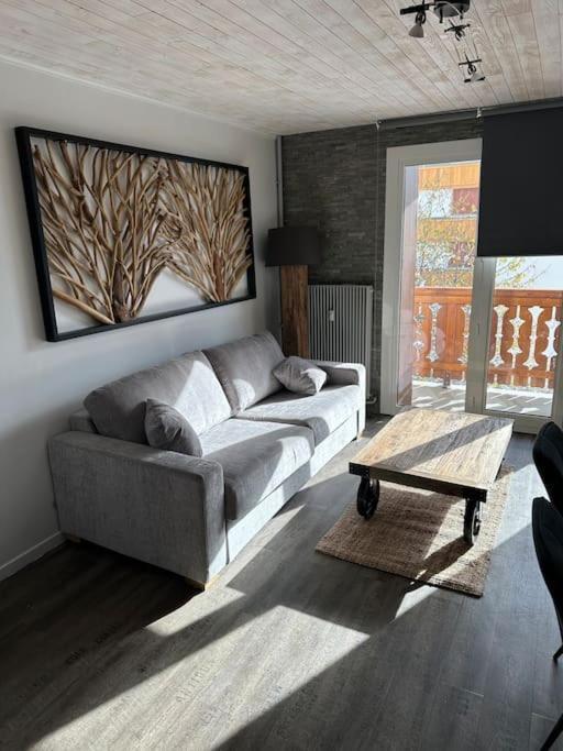 Au Myosotis, Cosy Au Pied Des Pistes Avec Vue Et Coeur De Station Apartment เลส์เดอซาลป์ ภายนอก รูปภาพ